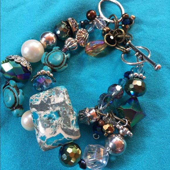 My Beading ❤️2 Jewelry - SALE 💥 Two Turtle 🐢 Love Artisan Bracelet By Lori 🐢 GORGEOUS and Charming
